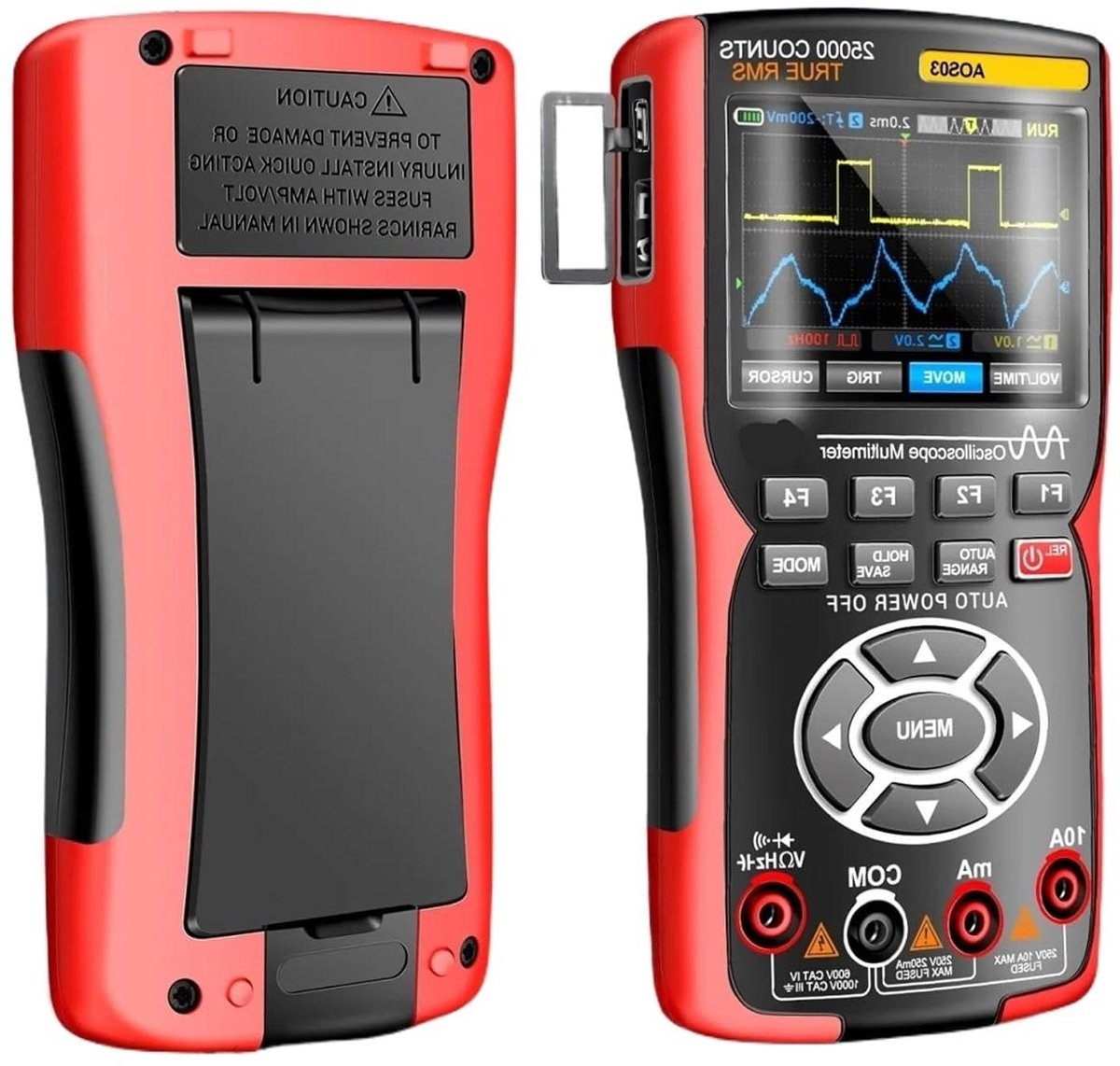 Meetinstrument Combinatie - Test Apparaat - Elektronische Analyse - 3-in-1 Functie - 50 MHz Bandbreedte - Standaard