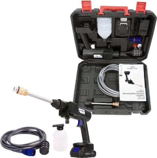 Nexxt Draadloze Hogedrukreiniger - 40 Bar - Met Accu En Accessoires van Nexxt. — afbeelding 3