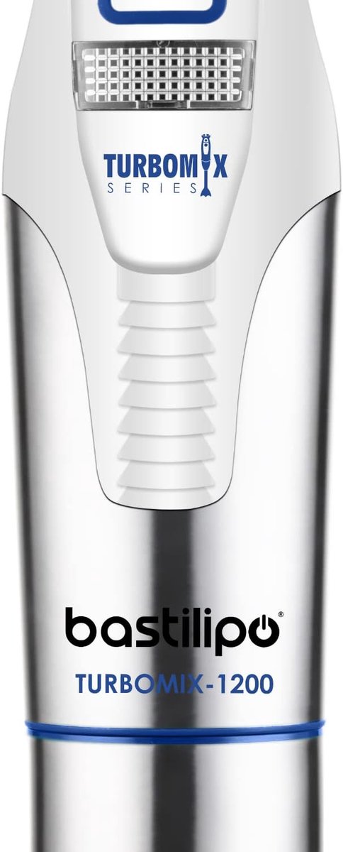 Handmixer - Keukenmixer - Eten Bereiden - Variabele Snelheid - 800 ml Cup - Wit Staal — afbeelding 4