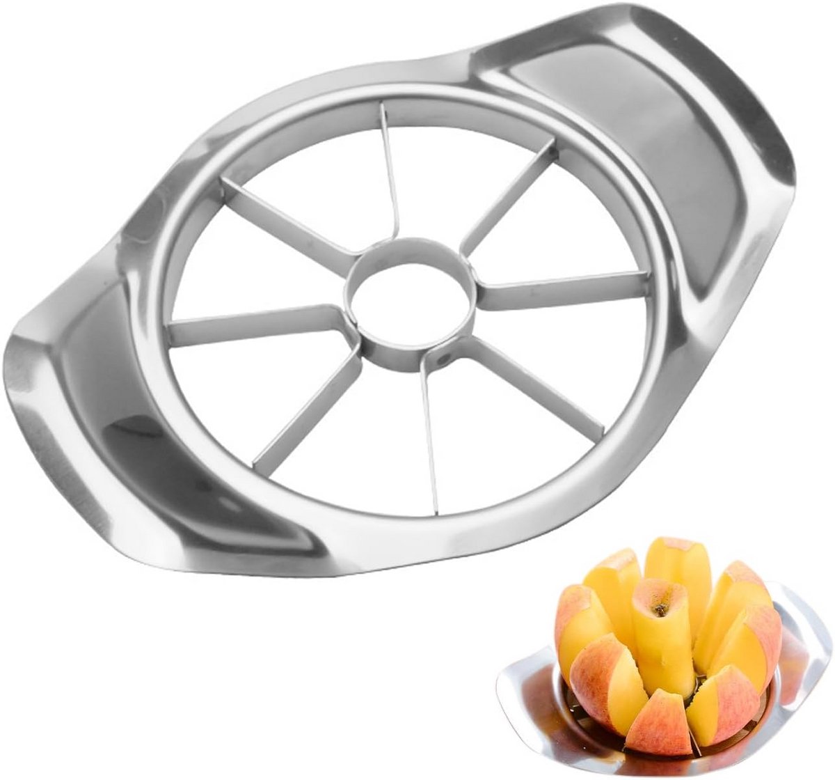 Appelsnijder van roestvrij staal - Eenvoudig fruit snijden