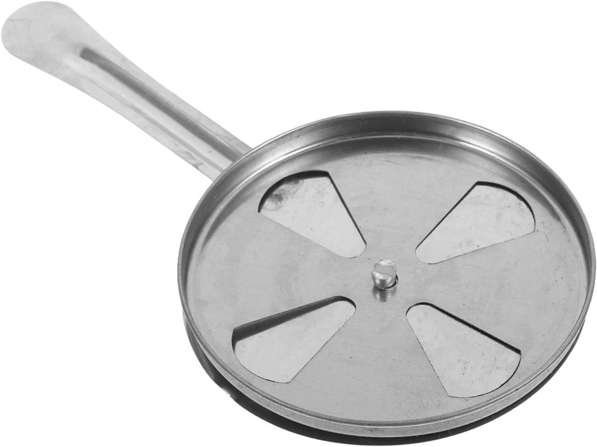 Kaars Accessoire - Veiligheidstool - Vlam Doven - Lange Handgreep - 16.5 cm - Zilver