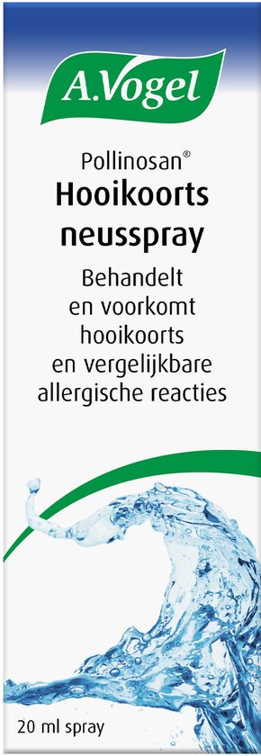 A.Vogel Pollinosan Hooikoorts neusspray - Behandelt en voorkomt hooikoortsklachten - 20 ml