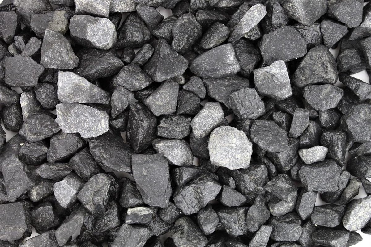 Siersplit Basalt - Tuingrind Vijvergrind - Tuin Decoratie - Gewassen Korrel - 12-16 mm - Zwart