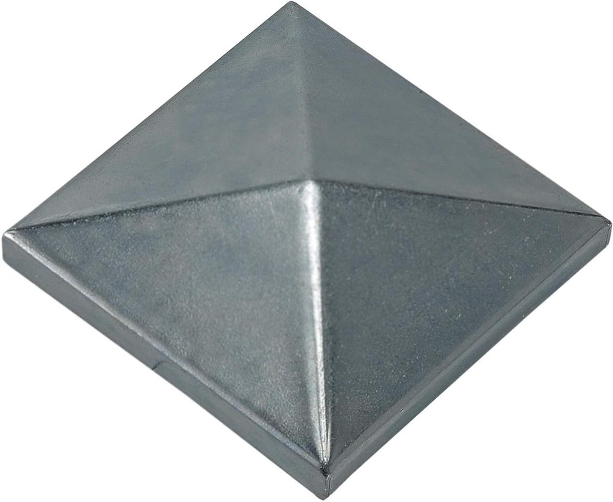 Afdekplaat Staal - Vierkante Plaat - Afwerking Leidingen - Gepolijst Oppervlak - 40x40 mm - Zilverkleurig