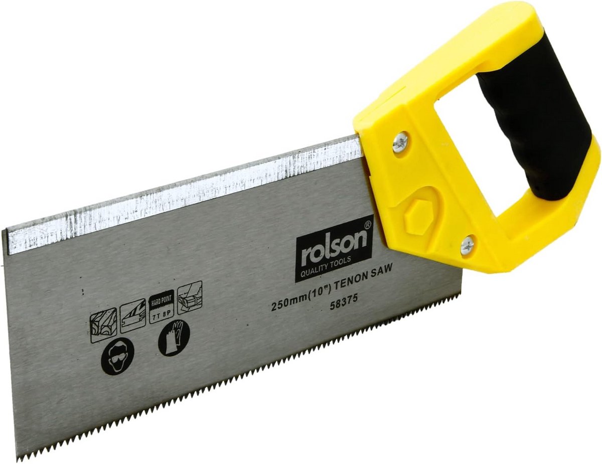 Handzaag - Zaagblad - Precisie zagen - 9 TPI tandontwerp - 250mm - Geel