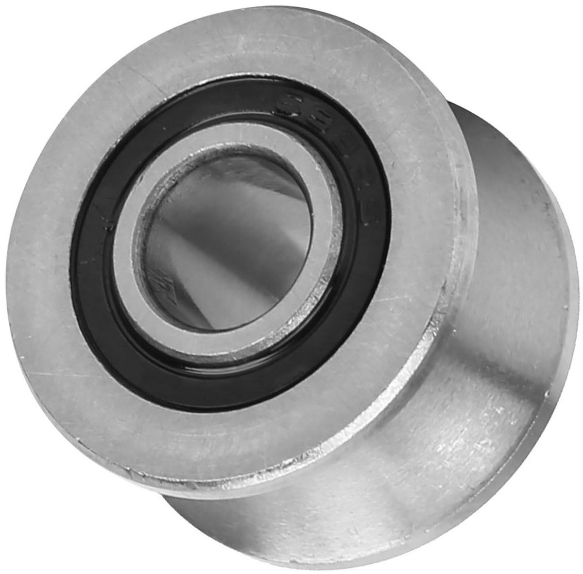 Dailygoods- Riemenschijflager U-vormige - Glijwielen - Roestvrij Staal AISI440 - 8 x 22,5 x 14,5 mm - Wrijvingsloze Werking - Voor Doe-het-zelvers - Lager