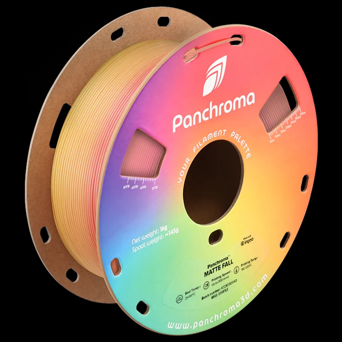 Polymaker Panchroma Gradient Fall Matte PLA 3D filament 1,75mm 1kg