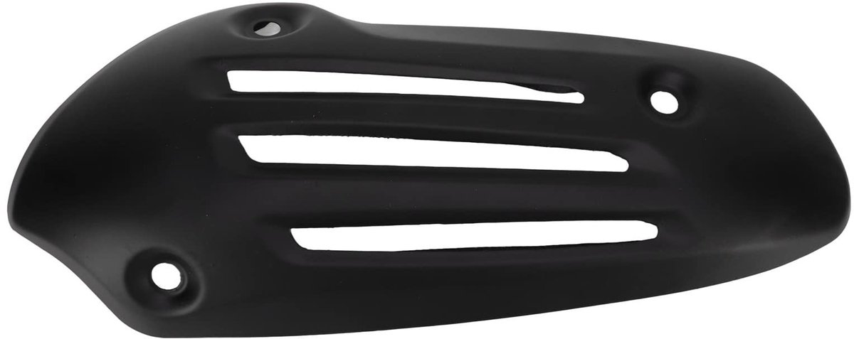 Dailygoods- Uitlaatpijp Warmtebescherming - Roestvrij Staal - Vervangingsbescherming - Vespa Sprint 150/Primavera 125 - Schokbestendig - Uniek Ontwerp - Bescherming tegen Brandwonden - Uitlaatbescherming
