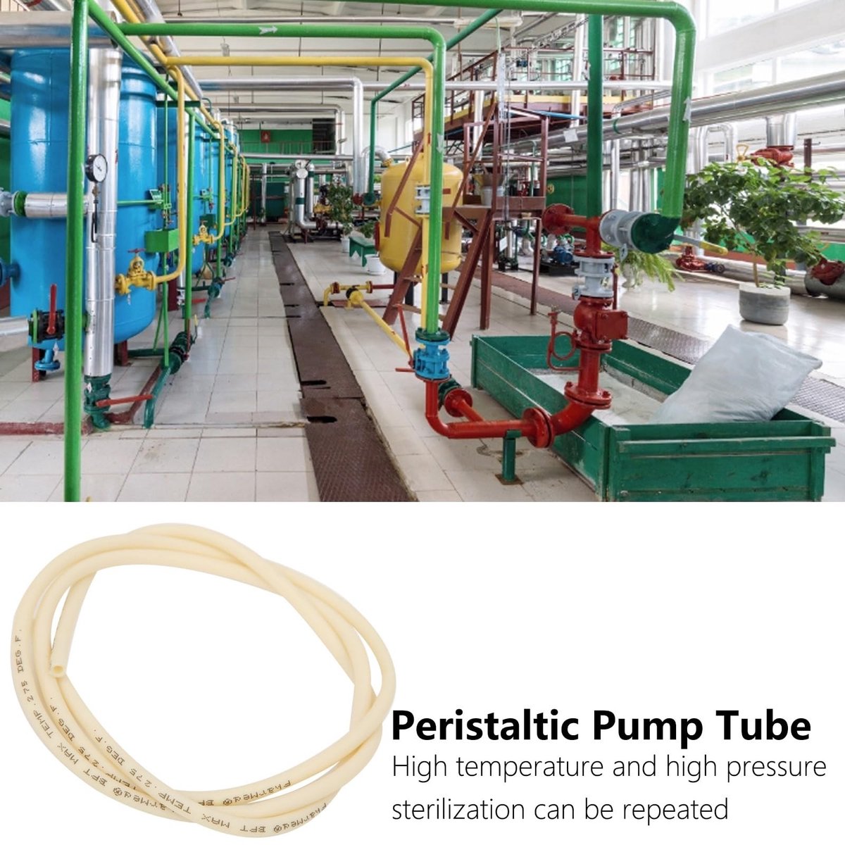 Dailygoods- Siliconen Slang Corrosiebestendig - Peristaltische Pompslang - Biocompatibel - Temperatuurbestendig - Lange Levensduur - 1/2 Meter