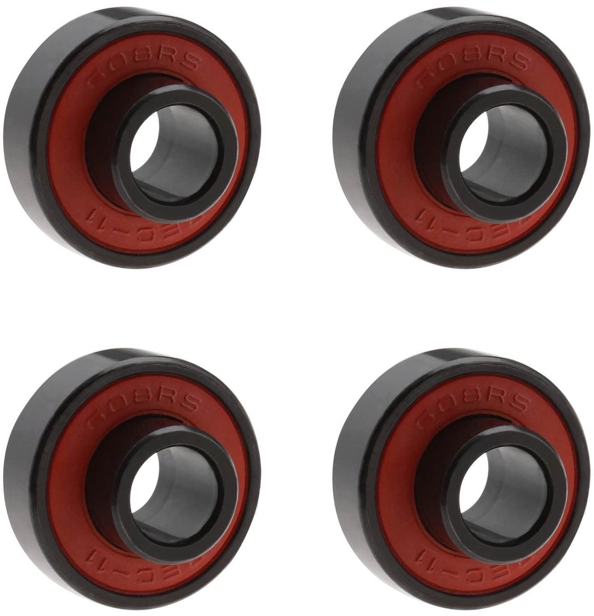 Dailygoods- Lager 608-2RS Geïntegreerd - Hoge Snelheid - Laag Geluid - Skateboards/Rolschaatsen - Buitendiameter 22 mm - Materiaal Lagerstaal - Skateboardlager