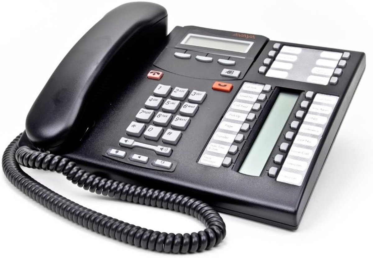 Telefoon - Zakelijk toestel - Efficiënt bellen - Modulair ontwerp - 16-cijferig display - Antraciet