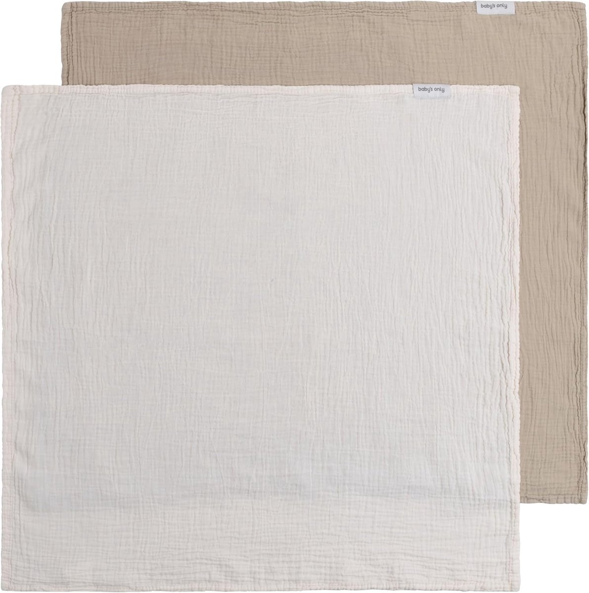 Muslin Doeken - Baby Swaddles - Baby Verzorgen - 100% Katoen - 115x115 cm - Beige