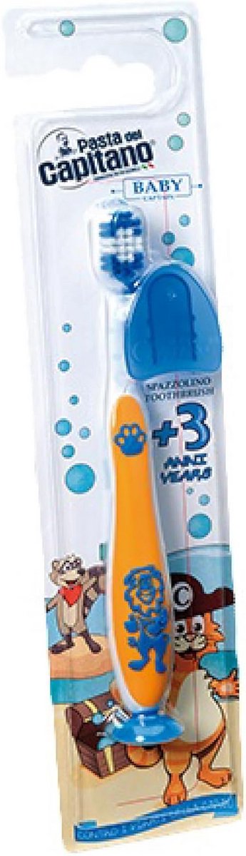 Kinder Tandenborstel - Babyborstel - Mondhygiëne - Zachte Tynex Borstels - Compacte Kop - Blauw