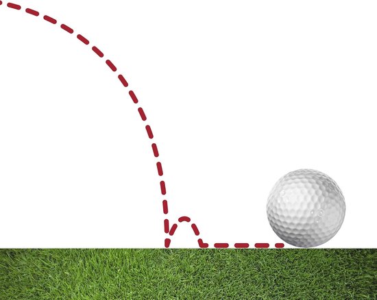 50 Witte Golfballen met Lage Stuitkracht: Ideaal voor Oefenen en Binnen — afbeelding 2