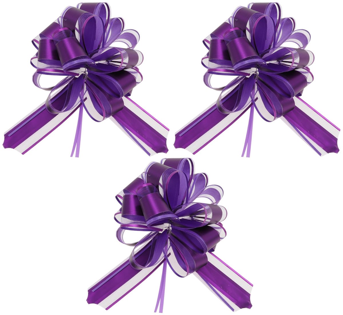 Dailygoods- Geschenkstrikken 3 stuks - Decoratieve Strikken - Cadeaustrik - Bruiloften/Verjaardagen - Duurzaam Materiaal - Verpakking van Geschenken - Cadeaulint