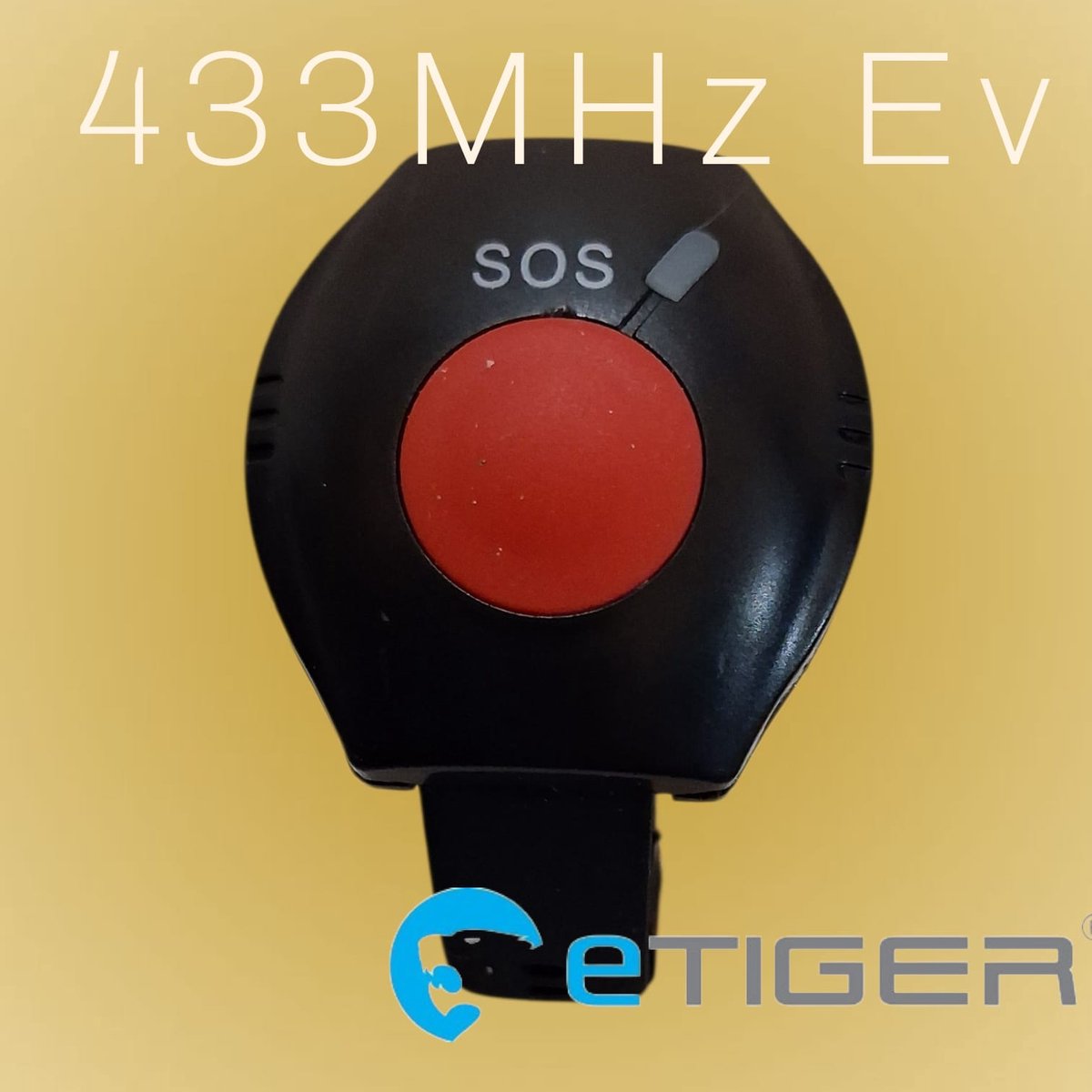 eTiger® XSOS020 Zwarte Noodknop armband afstandsbediening speciale SOS knop. voor de XL7 2026 AlarmCentrale van eTiger®