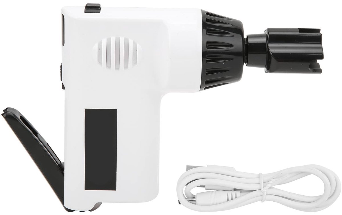 Dailygoods - Elektrische Gitaarsnaaropwinder met USB-kabel