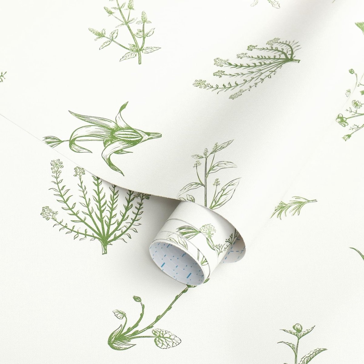 Dailygoods - Groene bladeren - Zelfklevend behang - Waterdicht en eenvoudig aan te brengen - 41 cm x 3 m - Decoratieve folie - Geschikt voor meubels -...