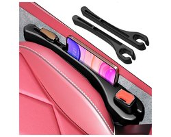 Dailygoods- Vulmat - 2 Stuks - Organizer voor Kinderzitje - Kussen voor Sleuf - Universeel - Hoogwaardig Materiaal - 44,5 x 7,3 cm - Autostoelbeschermer
