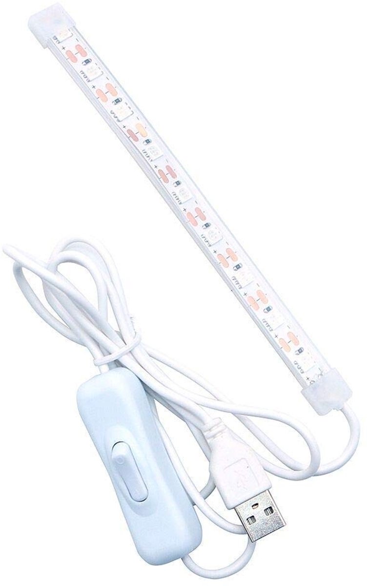 Dailygoods - Sax LED Leak Light Tester - Lekdetectie Lamp - Hoog Brightness - Rood - USB Plug - Geschikt voor Woodwind Instrumenten - Fluit en Saxofoon