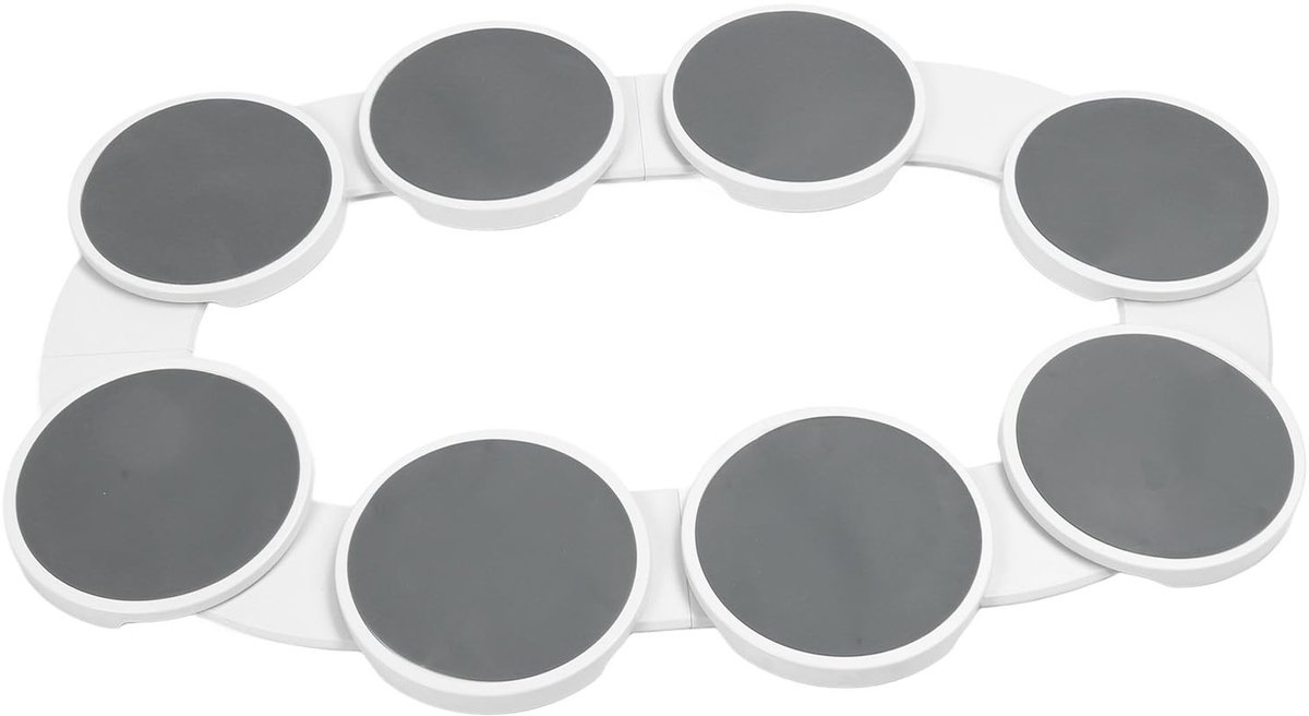 Dailygoods- Draaitafel 360 Graden Rotatie - Grote Ronde Serveerplaat - Stille Draaitafel - Hittebestendig - Eenvoudige Montage - Stevige Basis - Serveertafel