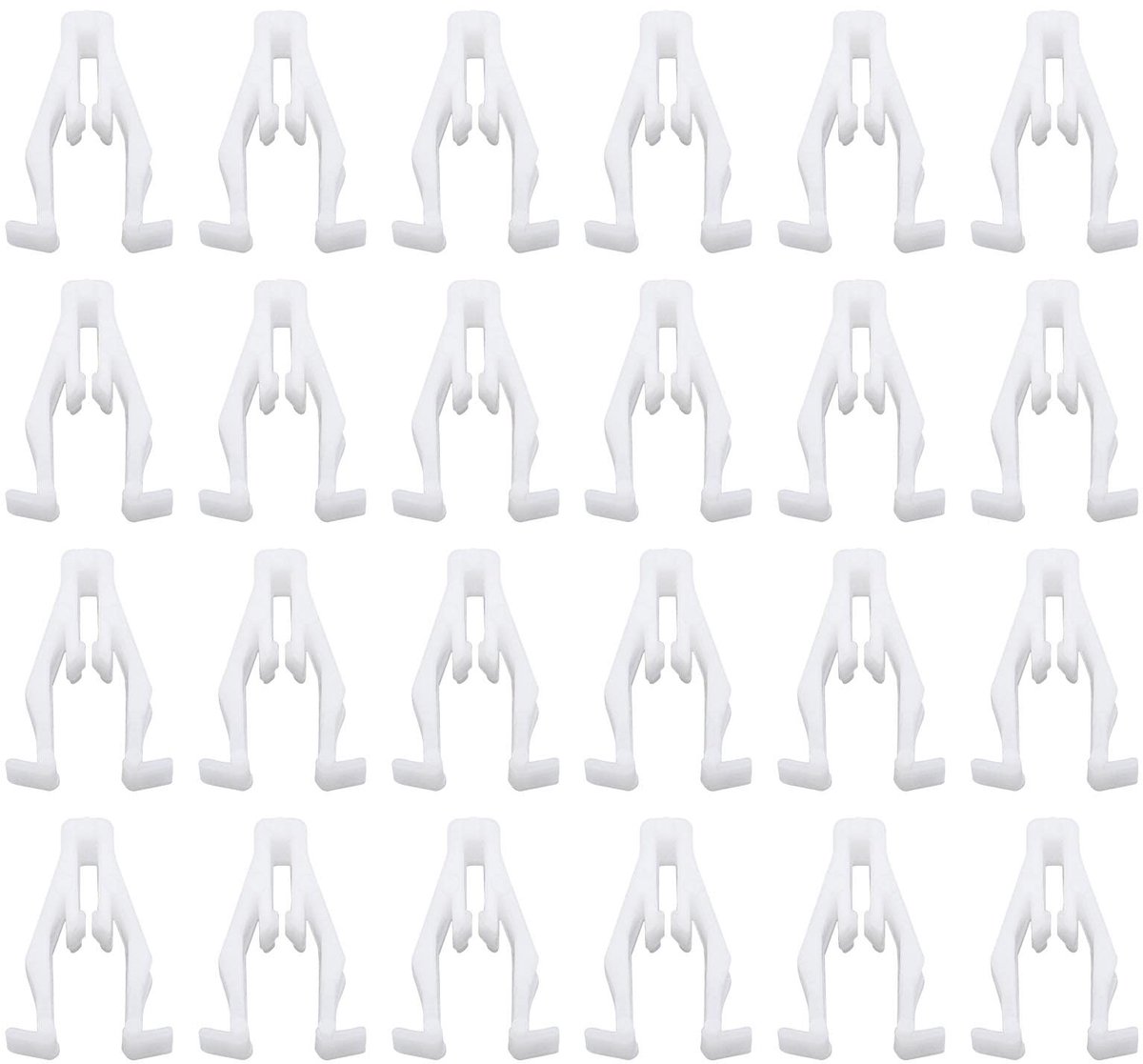 Dailygoods- Dashboard Clips 50 Stuks - Compatibel met Toyota/Lexus - Gaatmaat 9 mm - Totale Lengte 17 mm - Kunststof - Slijtvast en Corrosiebestendig - Paneelclips