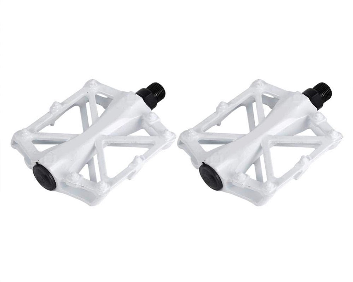 Dailygoods- Fietspedalen Antislip - Aluminium Pedalen - Plat Platform - Duurzaam - Schokbestendig - Breder Ontwerp - Fietsaccessoires