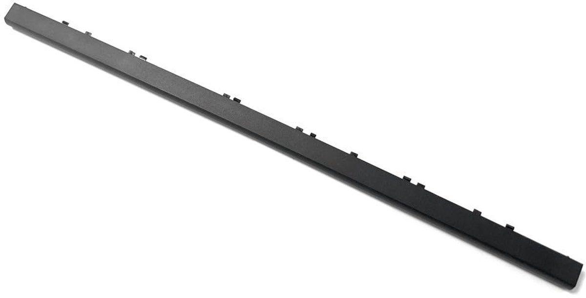 Dailygoods- Scharnierafdekking Vervanging voor HP Hotel 17-CN - LCD Hinge Cover - Zwarte Hing Cover - Veilig verpakt - Afmetingen 33 x 1,5 x 1,2 cm - Laptopdeksel