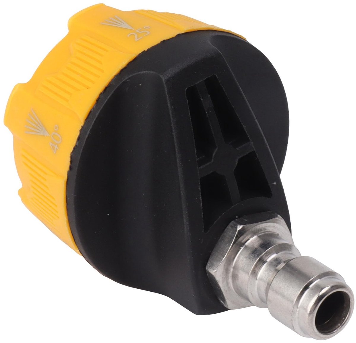 Dailygoods- Sproeikop 6 in 1 - Hogedrukreiniger - Roestvrij Staal - Verstelbare Nozzle - Lichtgewicht - Krachtige Wassproeier - Hogedrukreiniger Mondstuk