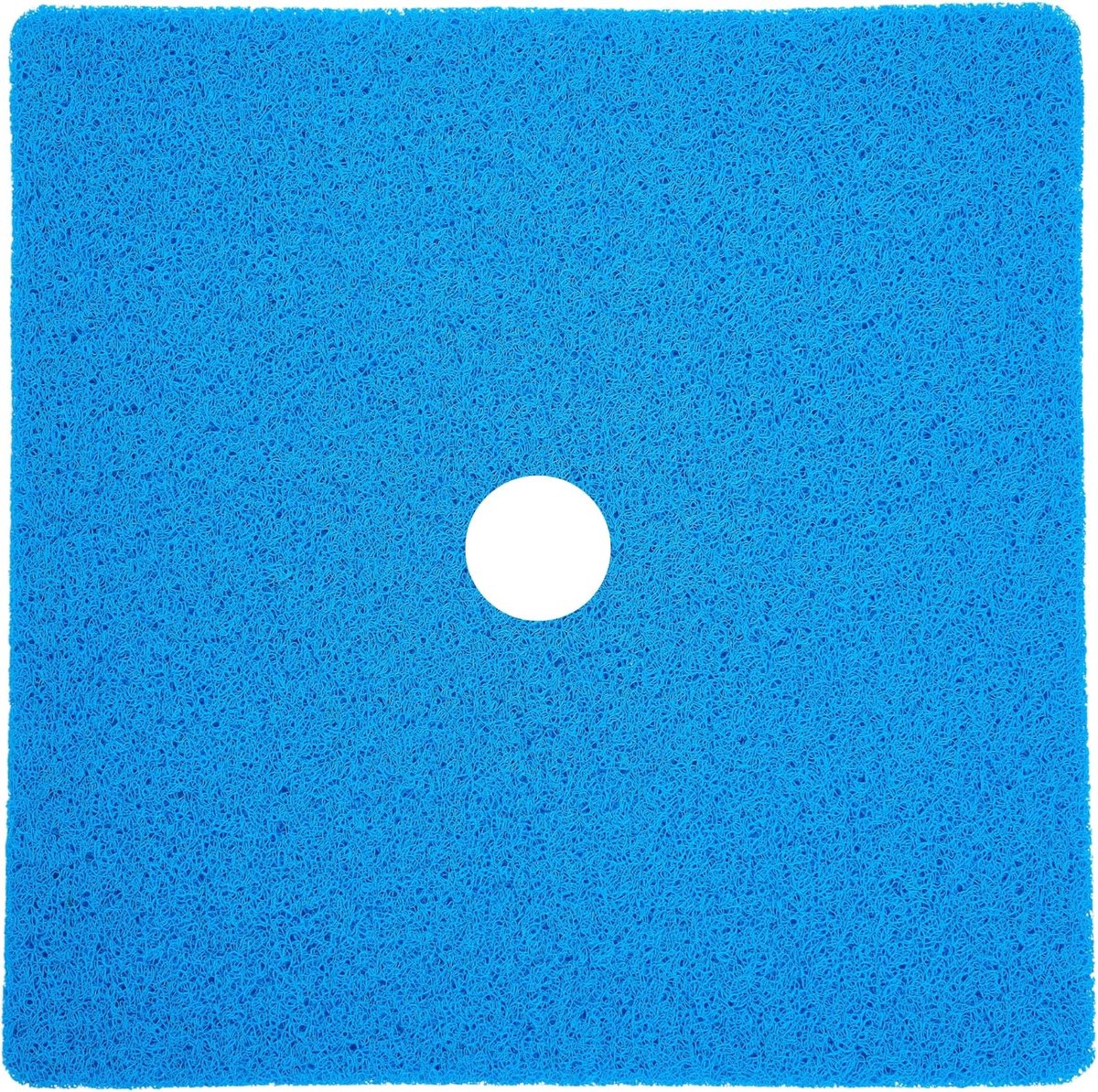 Vierkante Douchemat - Badmat Antislip - Veilig Douchen - 360 Graden Grip - 68.5 cm - Blauw