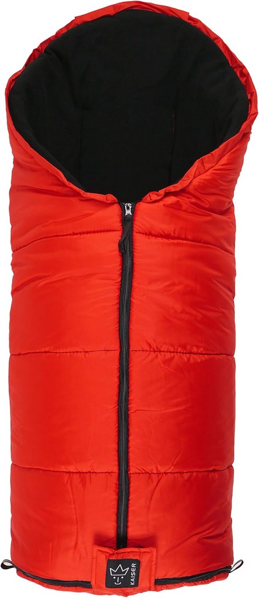 Voetenzak - Baby deken - Kinderwagen warm - Waterdicht winddicht - 100 x 45 cm - Rood