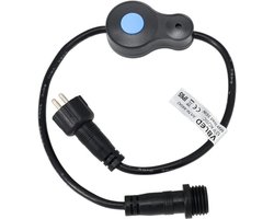 Verlengkabel Tuinverlichting - DC Stroomkabel - Buiten Stroom - IP65 Waterdicht - 12-24 Volt - Zwart