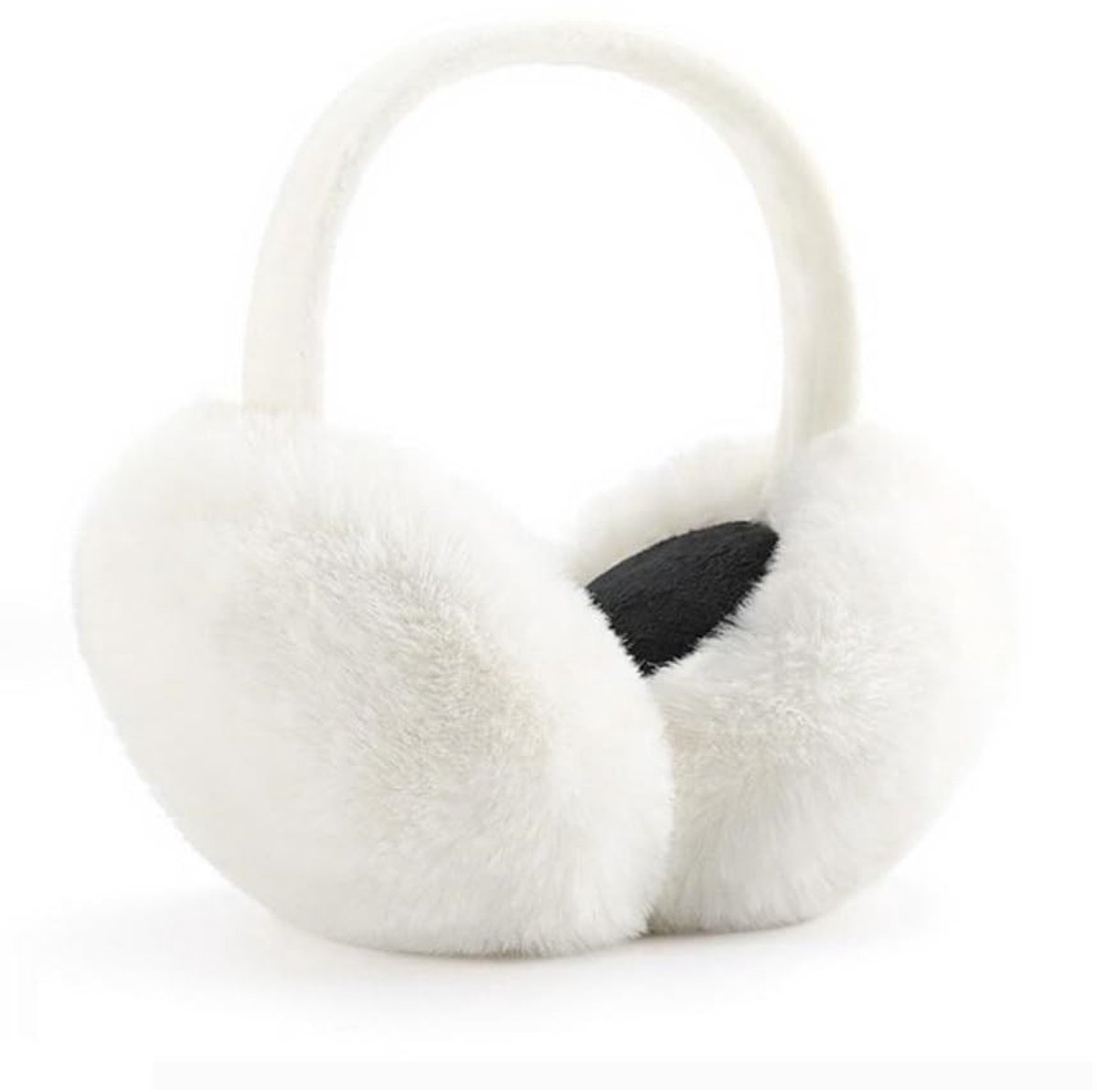 Dailygoods- Oorwarmers Superzacht - Opvouwbaar - Winteroorbeschermers - Koudebescherming - Uniseks - Dikke Oorkussens met Vacht - Oorbeschermers