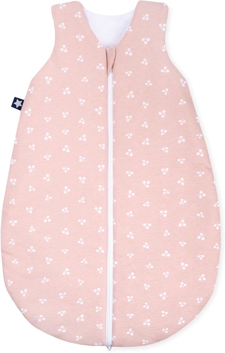 Zomerslaapzak Jersey - Baby slaapzak - Warme nachten - Wasbaar op 60°C - 80/86 - Leafy