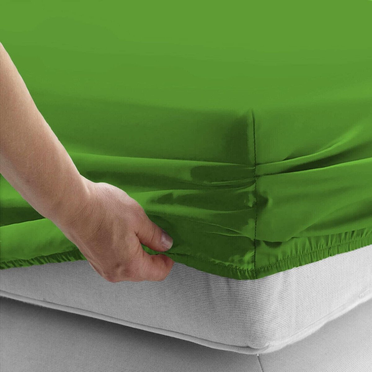 Hoeslaken Katoen - Bedlaken Zacht - Slaapcomfort Verhogend - Extra Hoekelastieken - 140x19