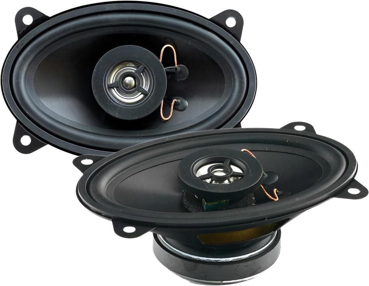 Auto Speakers - Coaxiale luidsprekers - Muziek Luisteren - Hoge Kwaliteit - 9x15 cm - Zwart
