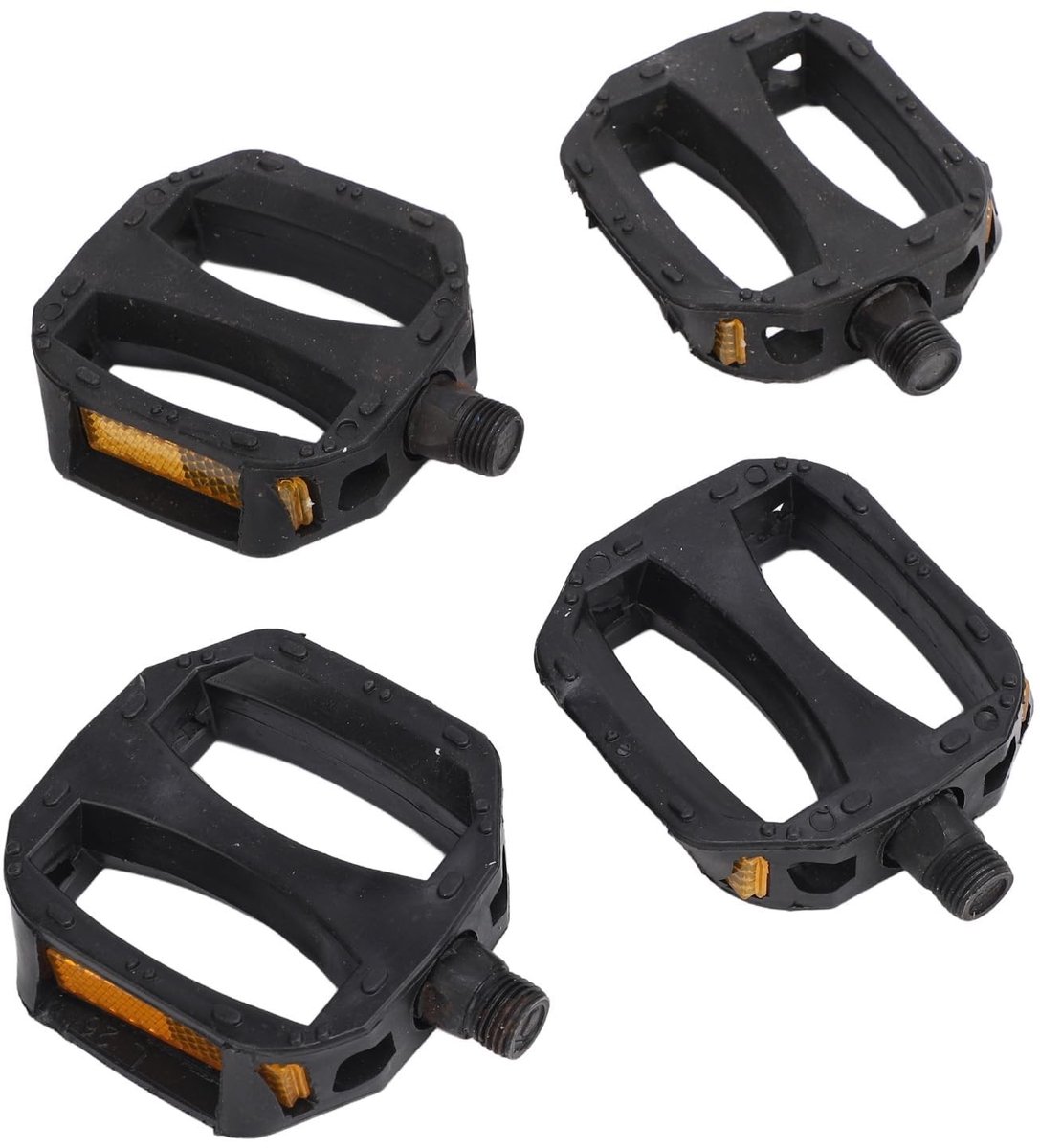 Dailygoods- Kinderfietspedaal Antislip - Reflecterende Strip - Eenvoudige Installatie - Duurzame Constructie - Dubbelzijdige Kogellagers - Veilig Rijden - Fietspedalen