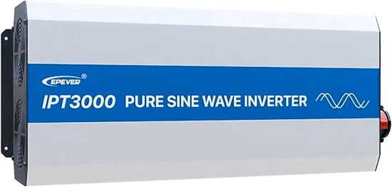 Spanningsomvormer - Stroomomvormer Zuivere Sinus - Off-grid Systemen - 3000W Continu Vermogen - 12V 230V - Zwart