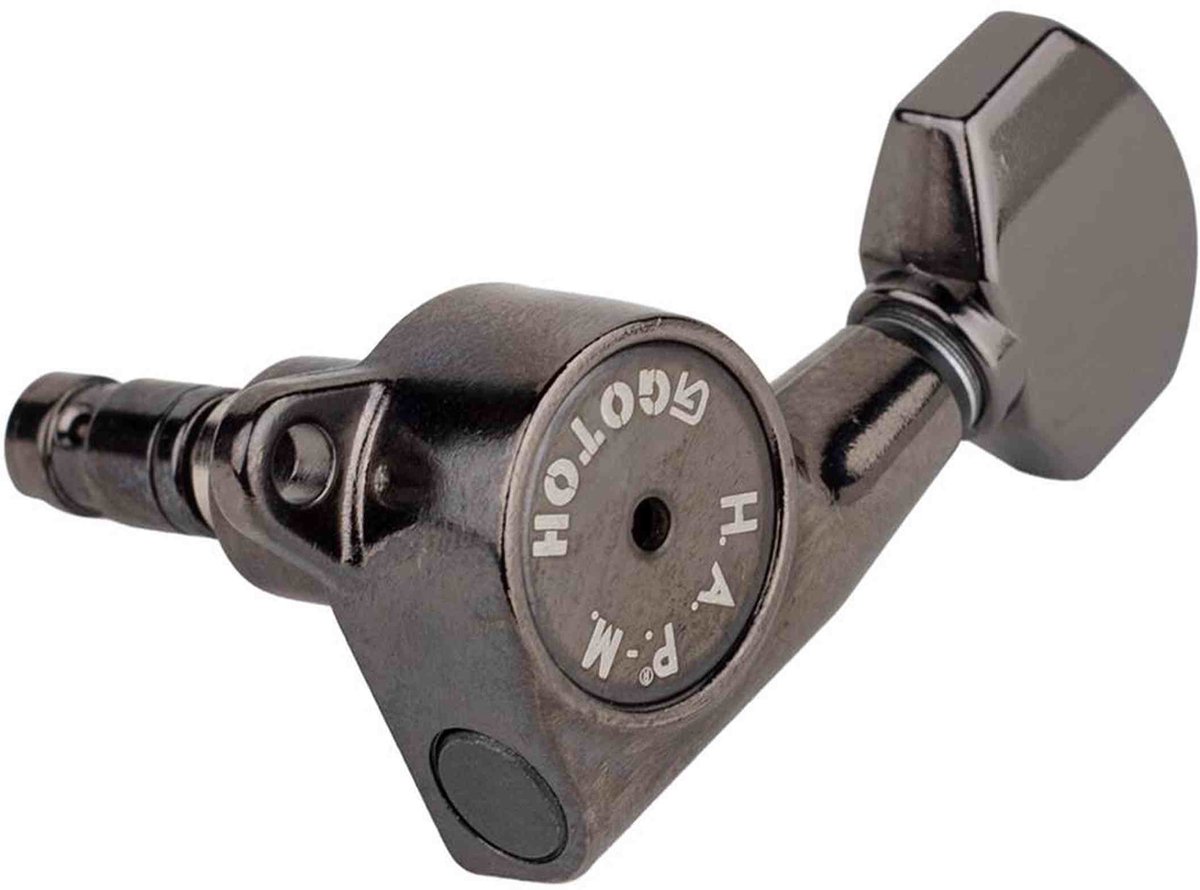 Gotoh GTH13930 SG381 stemmechanieken met HAPM and 07 knoppen, 6R, cosmo zwart