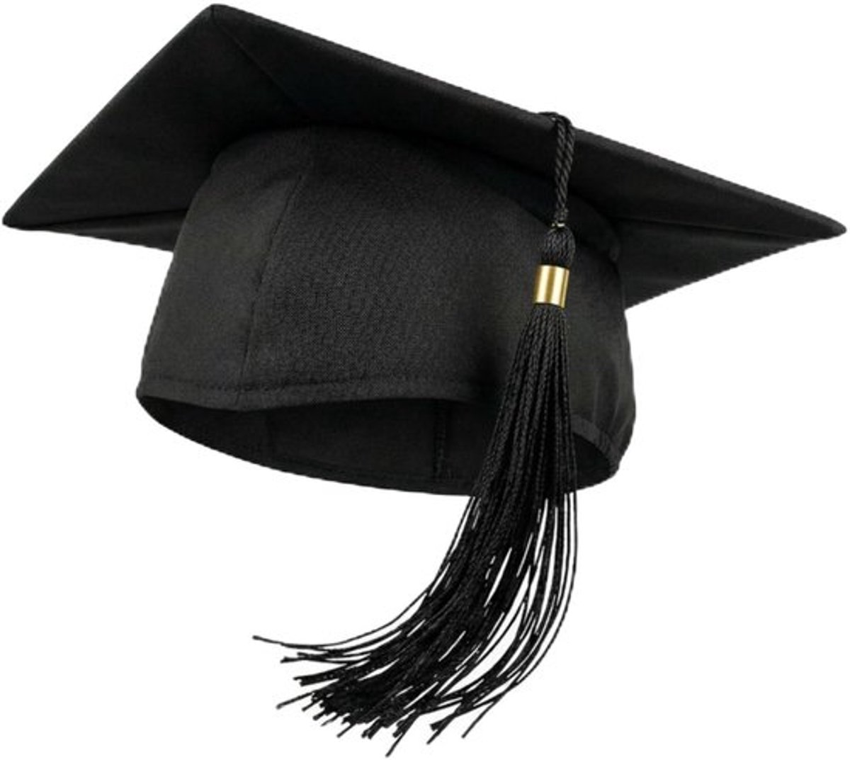 Dailygoods- Afsluitkapje Uniseks - Mortarboard met Kwast - 100