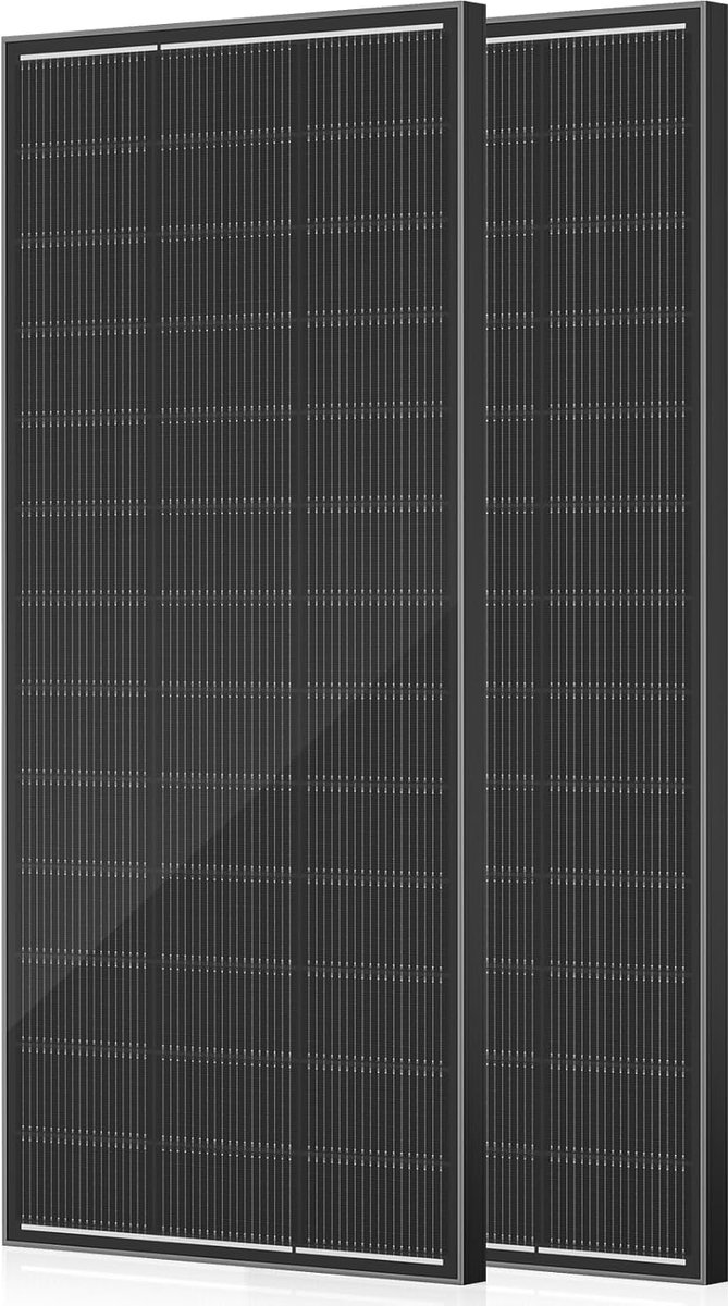 Zonnepaneel 440 Watt - PV Module - Energie Opwekken - Hoge Efficiëntie N-type - 148 x 68 cm - Zwart