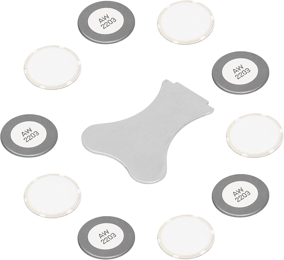 Mist Maker Onderdelen - Keramische Schijven - Lucht Bevochtigen - Fijne Verneveling - 10 Stuks - Wit