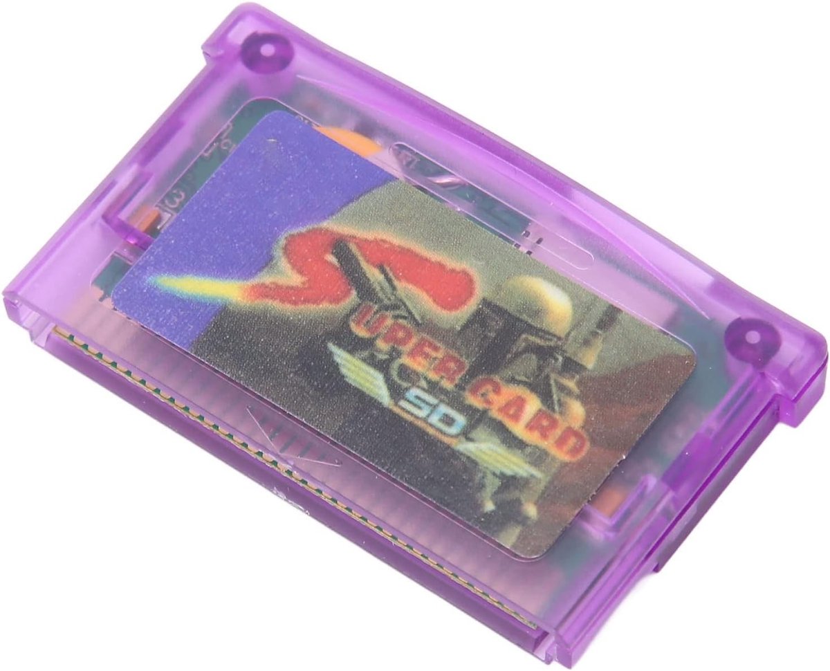 Dailygoods- Geheugenkaart Hoge Prestaties - Game Flashcard - Geschikt voor GBA/NDS Lite - Ondersteunt Cheatcodes - Snelle Laadtijd - Compressie Ondersteuning - Gamecard
