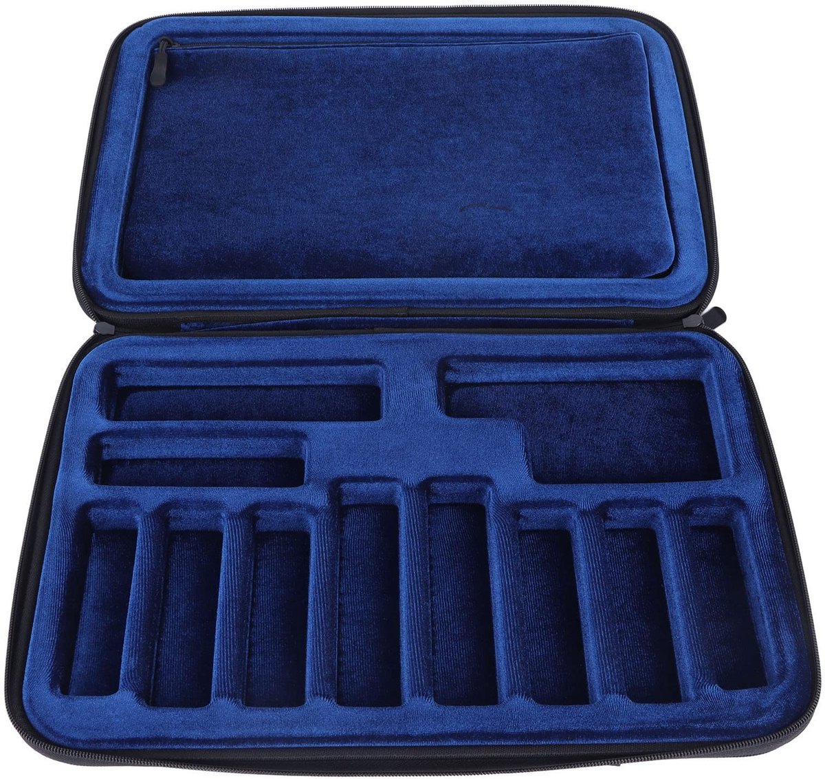 Dailygoods- Opbergtas voor Mondstukken - Zacht en Comfortabel - Oxford Doek - Multi Space voor 12 Stuks - Handtas voor Muzikanten - Ideaal voor Saxofoon en Klarinet - Mondstukhoes