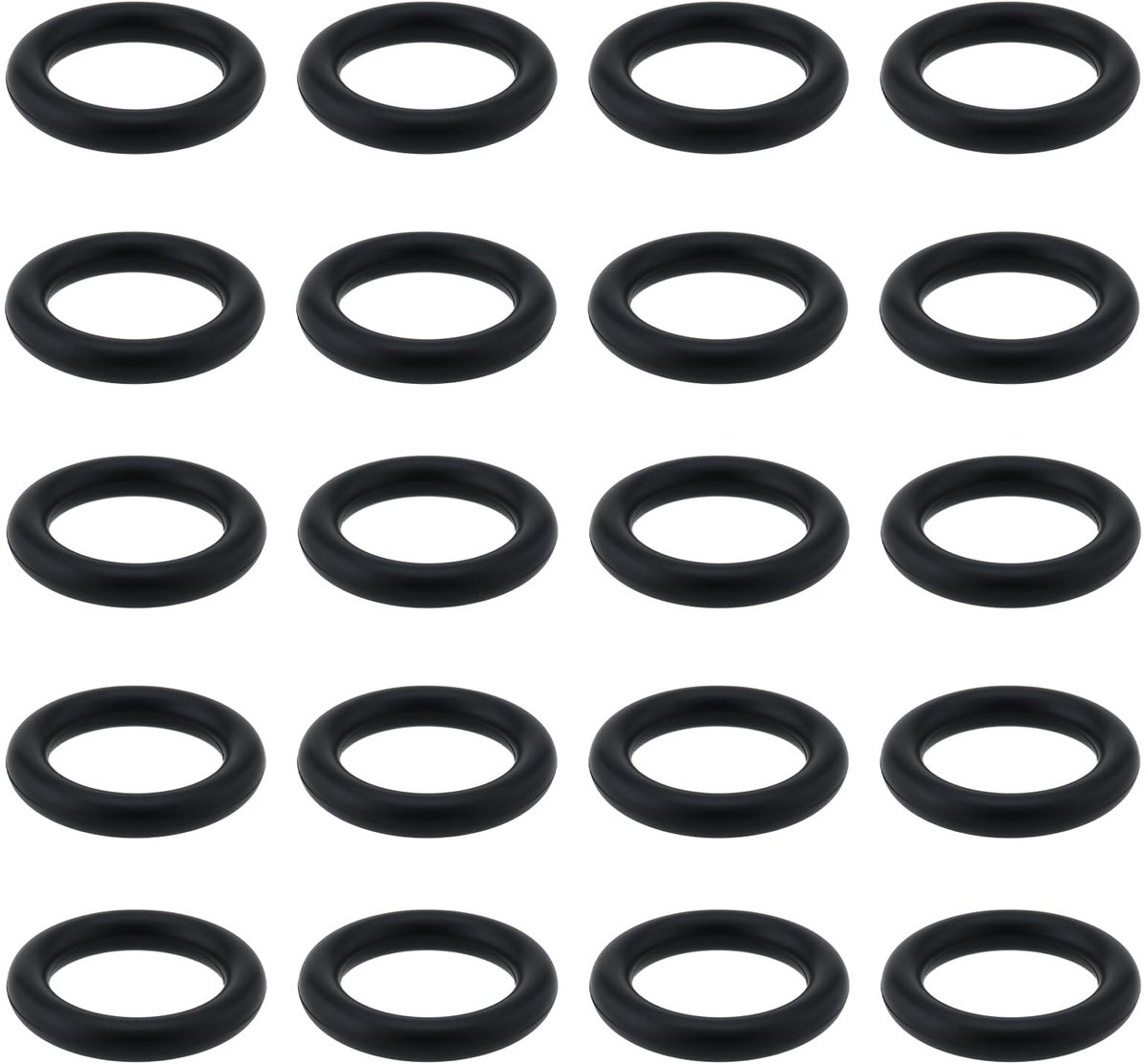Dailygoods- O-ringen 20 Stuks - Rubber Afdichtingen - 16x2,5mm - Tuinslangaansluitingen - Lekpreventie - Langdurig Gebruik