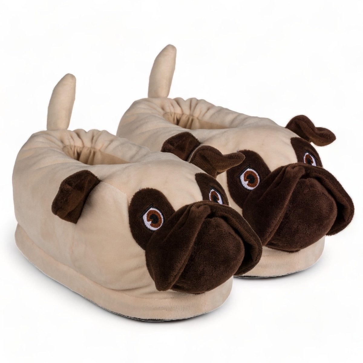 Dailygoods - Pluche pantoffels - Super comfortabel - Antislip - Zacht velours - Behaaglijk voor koude dagen - Ideaal voor thuis - Unisex