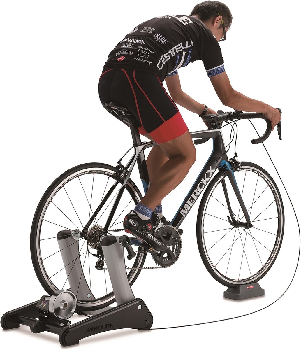 Magnetische Trainer - Fietstrainer - Binnen Fietsen - 7 Weerstandsniveaus - 51 x 50 x 43 cm - Zwart