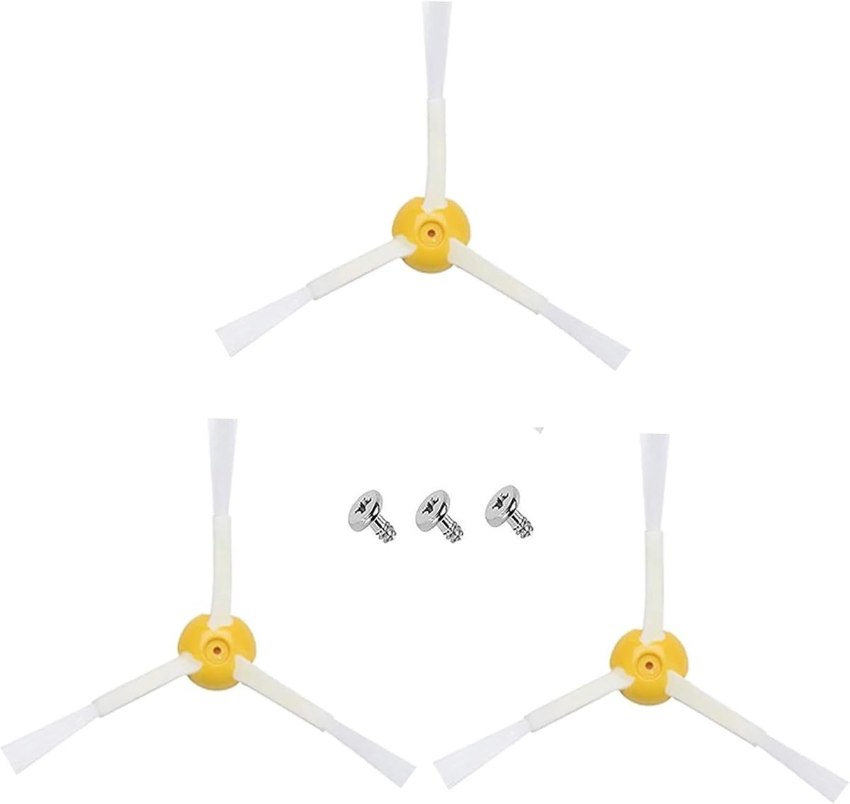 Zijborstels Compatibel voor iRobot Roomba 600/700/800/900 Serie – 3 Pack