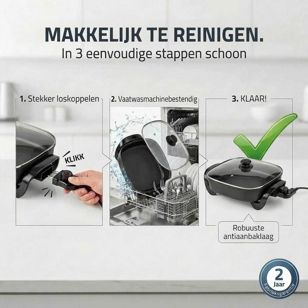 Nedis Nedis Elektrische Hapjespan - afbeelding 5