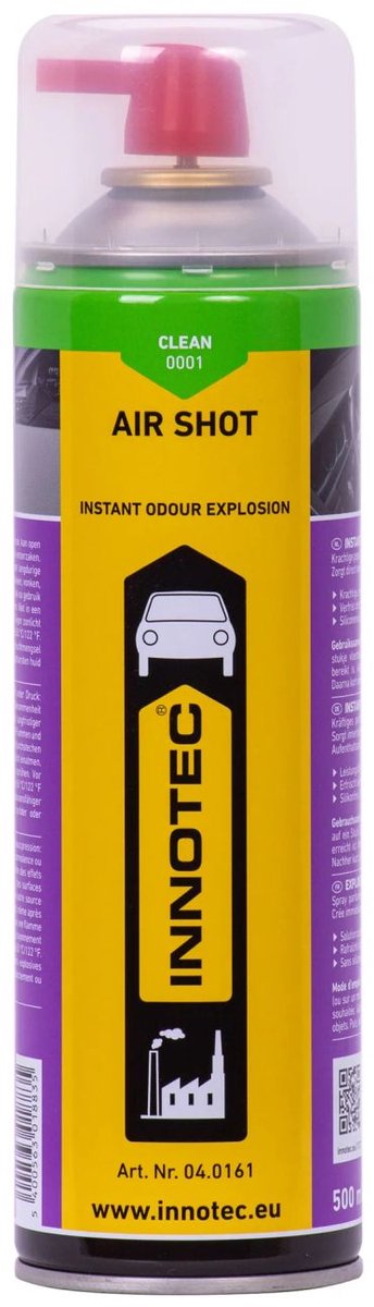 Air Shot Spray Clean 500 ml Innotec (1 spuitbus)